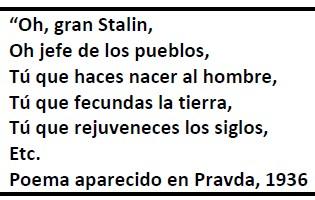 LA DICTADURA DE STALIN (II): EL CULTO A LA PERSONALIDAD