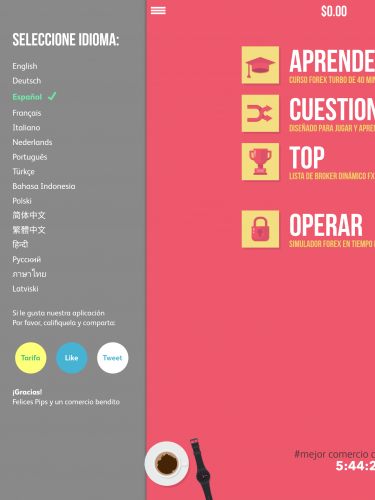 Al fin, un divertido juego de Forex en español