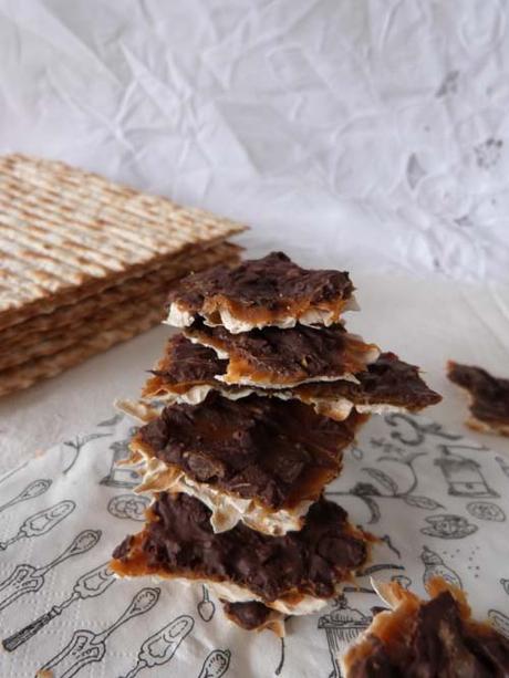 matzá bark o una receta de mentira