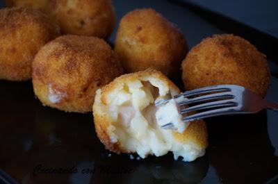 Croquetas de jamón y huevo duro