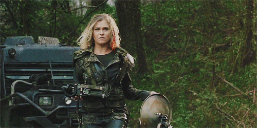 Season finale cuarta temporada de 'The 100' gif