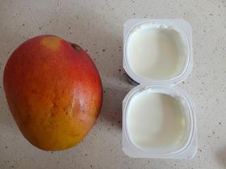 RECETA -  Helado de Mango y Yogur
