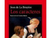 Libro «Los caracteres» Jean Bruyère blog Diario mochila