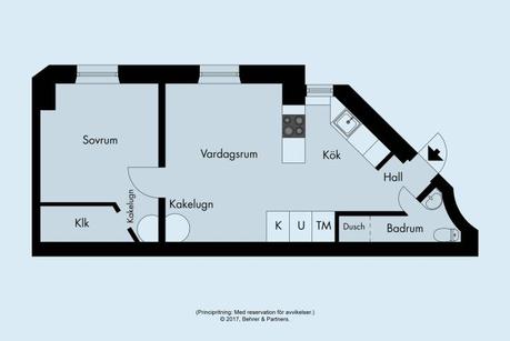 diseño escandinavo cocinas pequeñas cocinas nórdicas cocinas negras cocinas abiertas Campana extractora redonda blog decoración nórdica 