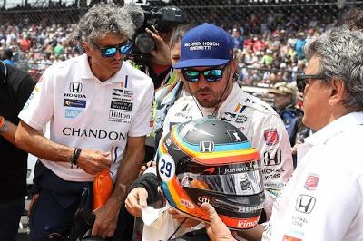 Fernando Alonso el mejor 'rookie' de Indianápolis