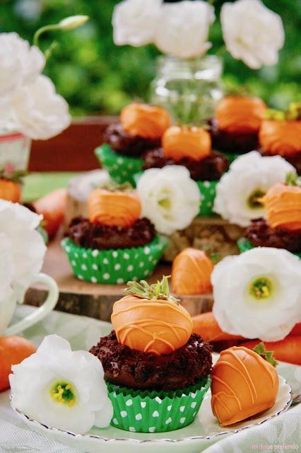 carrot-chocolate-cupcakes, cupcakes-de-zanahoria-y-chocolate