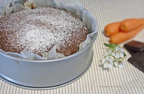 cocoa-carrot-cake, bizcocho-al-cacao-y-zanahoria
