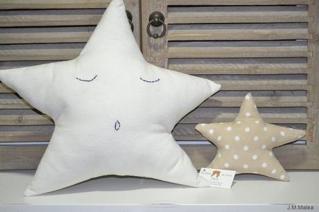 ESTRELLITAS EN BEIGE Y TOPITOS. #PROYECTOS EL BLOG DE JESS, SHOP.