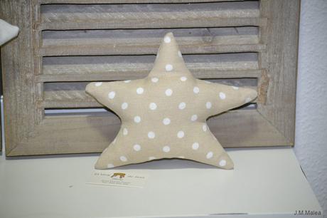 ESTRELLITAS EN BEIGE Y TOPITOS. #PROYECTOS EL BLOG DE JESS, SHOP.