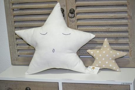 ESTRELLITAS EN BEIGE Y TOPITOS. #PROYECTOS EL BLOG DE JESS, SHOP.