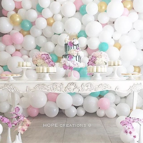 8 tendencias en las decoraciones con globos