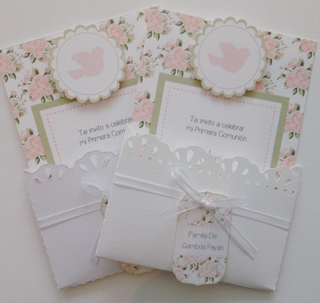 Invitaciones de Primera Comunión