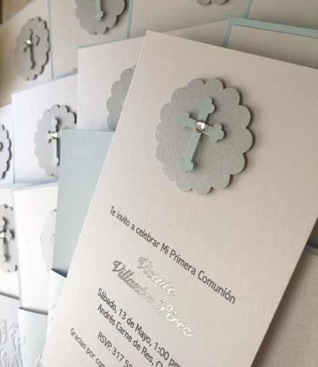 Invitaciones de Primera Comunión