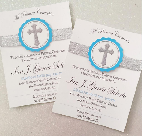 Invitaciones de Primera Comunión