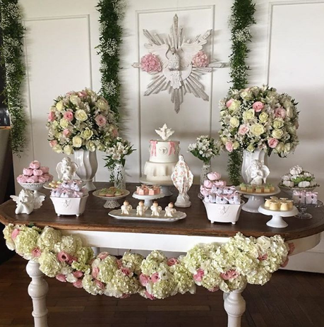 Un Bautizo con la bendición de la Virgen