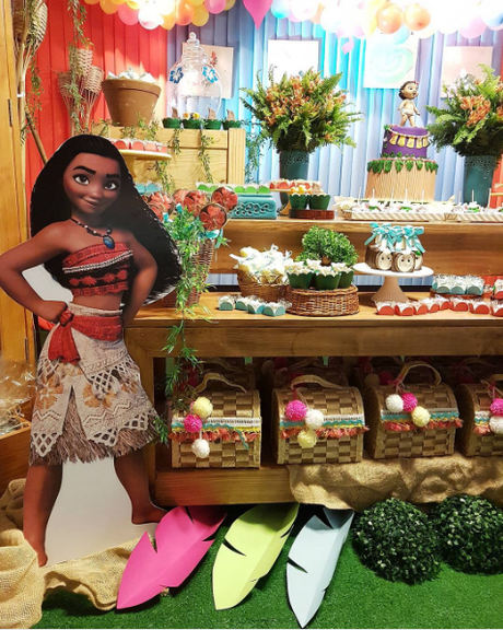 Fiesta temática de Moana