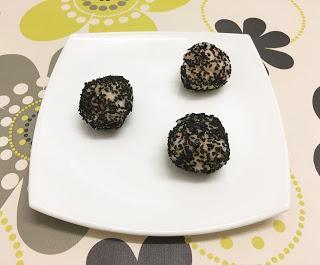 Bolitas de arroz y cangrejo
