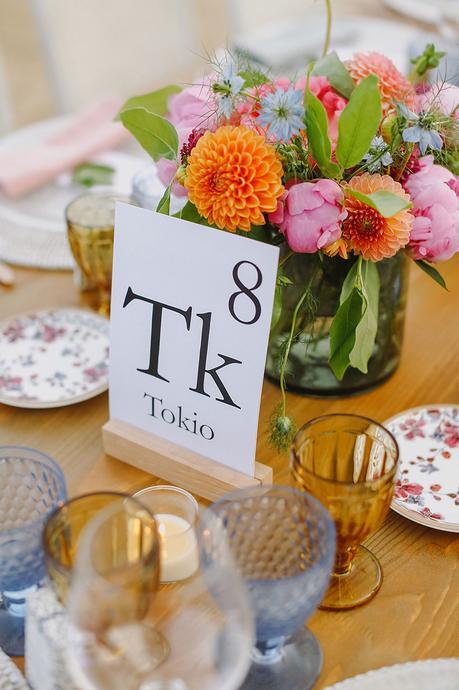 decoración mesa boda www.bodasdecuento.com