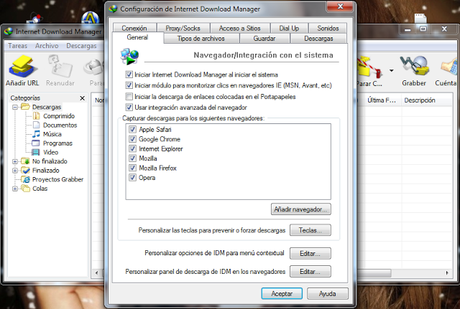 Internet Download Manager 6 Gestor de Descarga Efectivo Para todo Uso