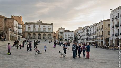 Plaza Mayor de Caceres