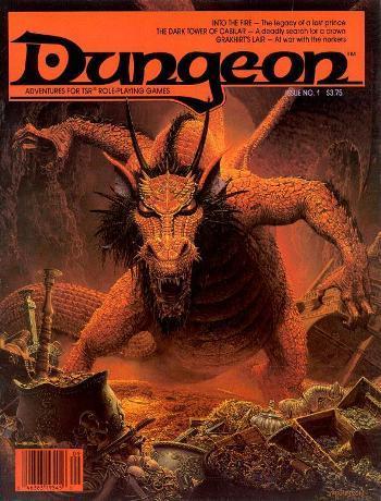 Estupenda web sobre la revista Dungeon (Nº 1 al 81)