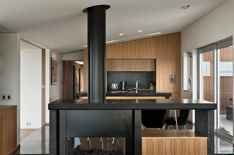 Casa Minimalista Bajo Nivel de Suelo en Nueva Zelanda