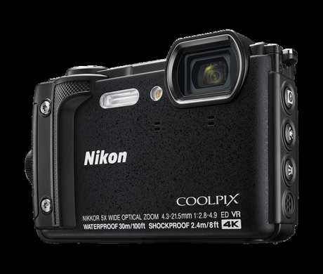 Nikon Coolpix W300 Black Hero Shot
