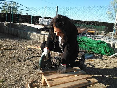 Jornadas de trabajo en el EcoHuerto de Abril a Mayo