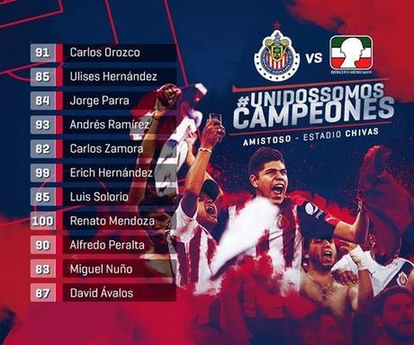Chivas vs Ejercito Mexicano en Vivo – Partido Amistoso – Miércoles 31 de Mayo del 2017