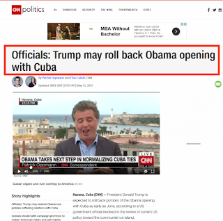 Trump y Cuba ¿quién se lleva el gato al agua?