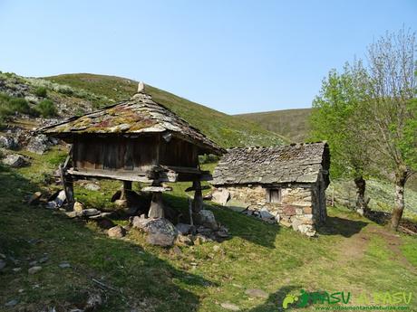 Hórreo en las Brañas de la Viña