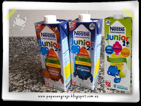 Mis dudas sobre las leches de Nestlé Junior Crecimiento