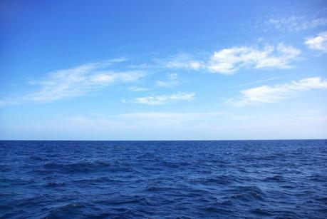 El mar no es azul por reflejo del cielo