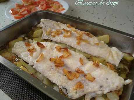 MERLUZA AL HORNO