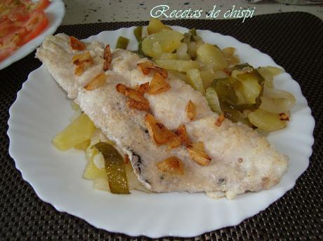 MERLUZA AL HORNO