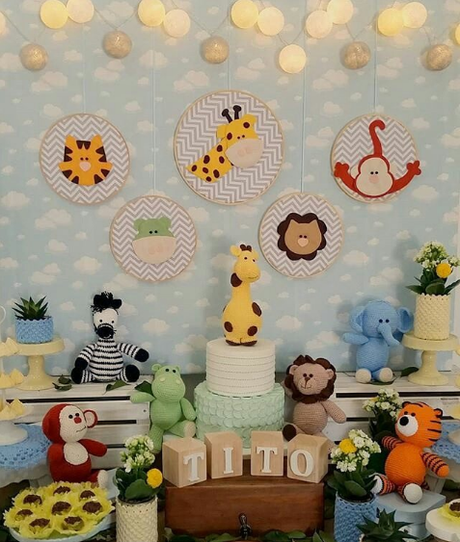15 ideas para un Baby Shower de Safari 15 ideas para un Baby Shower de Safari