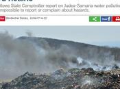 Israel linea directa contra contaminación Judea Samaria