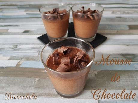 MOUSSE DE CHOCOLATE CLÁSICA