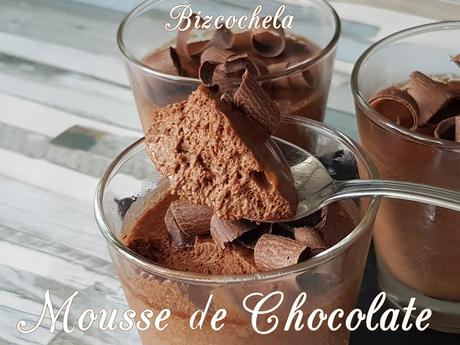 MOUSSE DE CHOCOLATE CLÁSICA