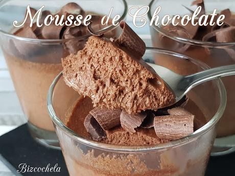 MOUSSE DE CHOCOLATE CLÁSICA