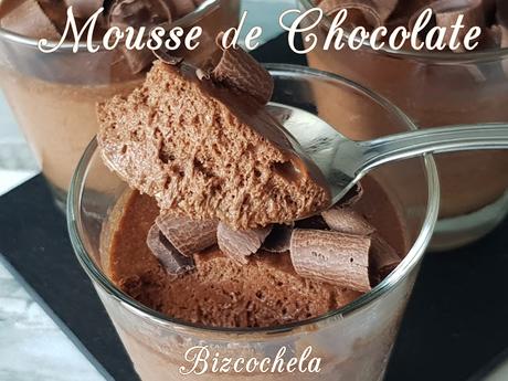 MOUSSE DE CHOCOLATE CLÁSICA