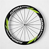Aurora Racing 700 C 50 C-23 mm ruedas de carbono carretera bicicleta Clincher ruedas de bicicleta para Shimano
