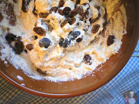 Topfenstrudel con albaricoques y arándanos: Elaboración