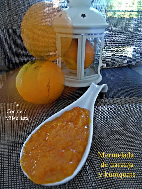 Mermelada de naranja y kumquats