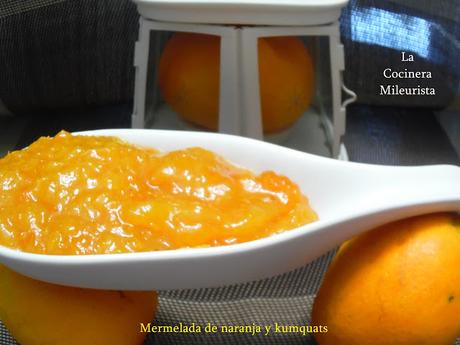 Mermelada de naranja y kumquats