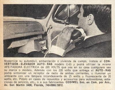 Afeitadora en el tablero