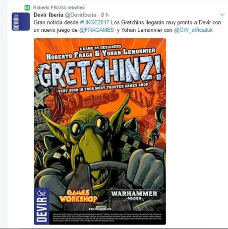 Ultima hora!: Devir Iberia y GW unen fuerzas: Gretchinz!