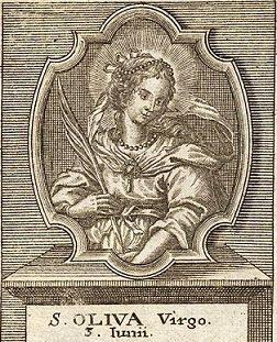 Santa Oliva de Agnani.