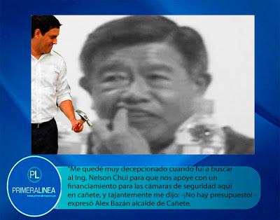 ALCALDES CAÑETANOS ANALIZAN CENSURAR A NELSON CHUI…