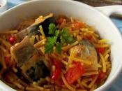 Caballa fideos